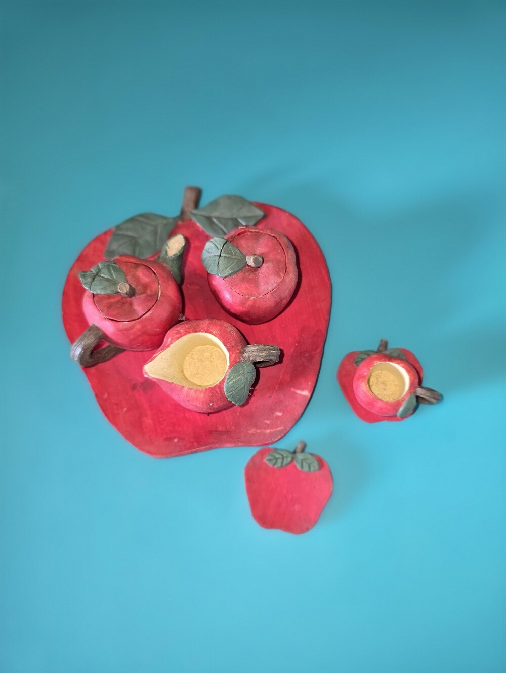 Apple Miniature Dish Set